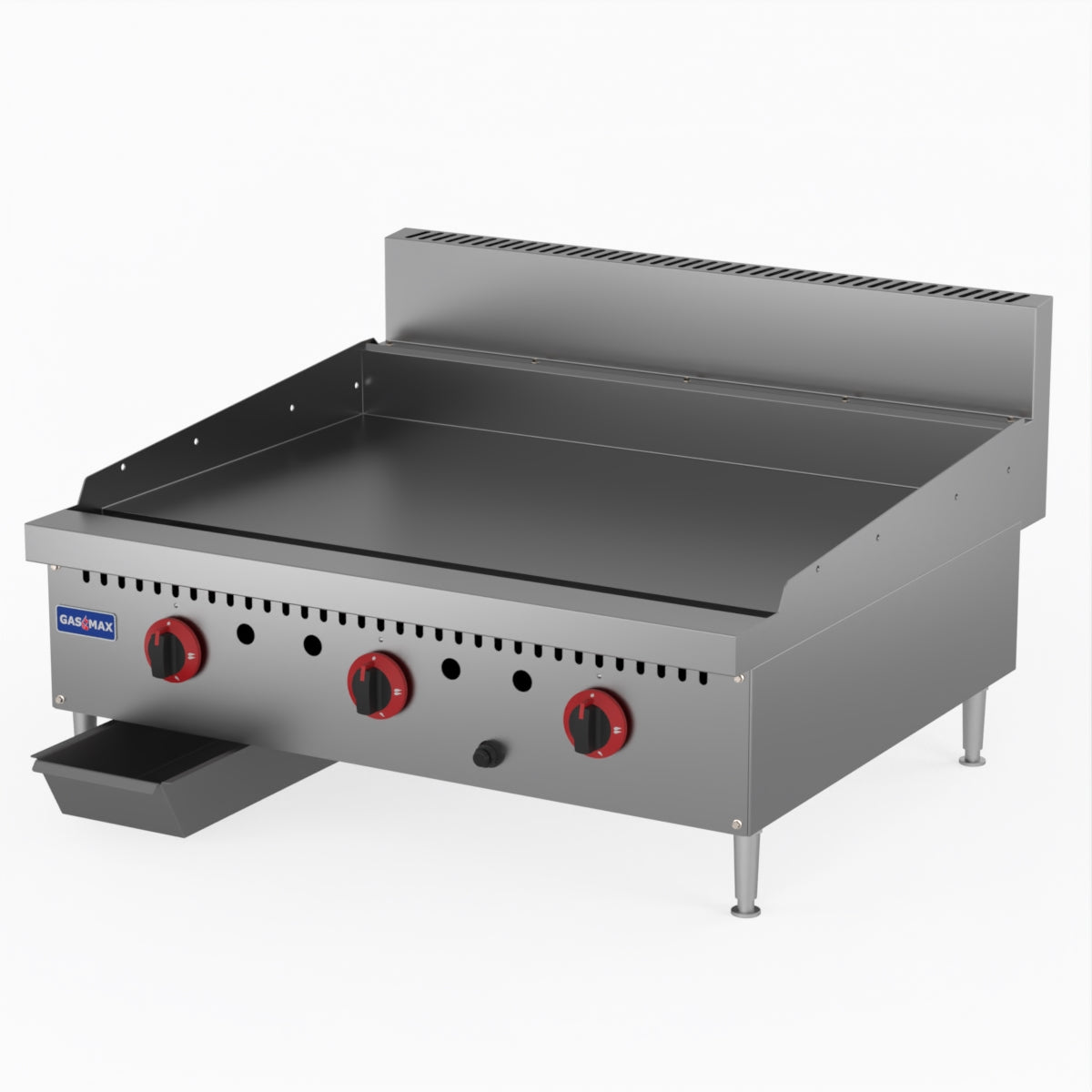 GasMAX Three Burner Lpg Griddle Top - GG-36LPG