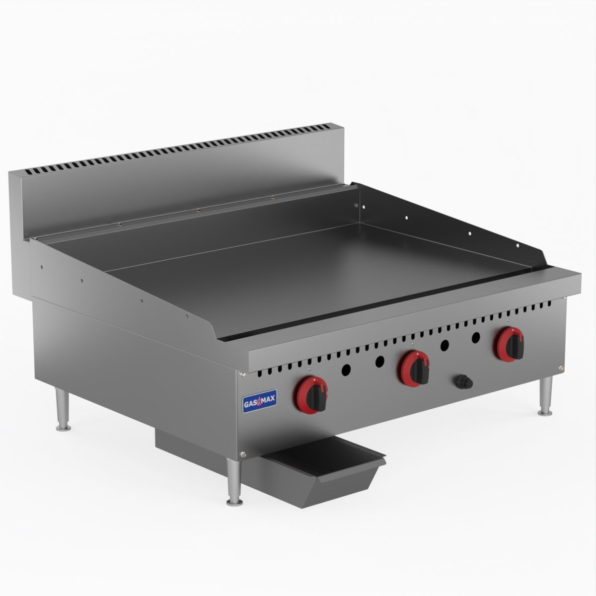 GasMAX Three Burner Lpg Griddle Top - GG-36LPG