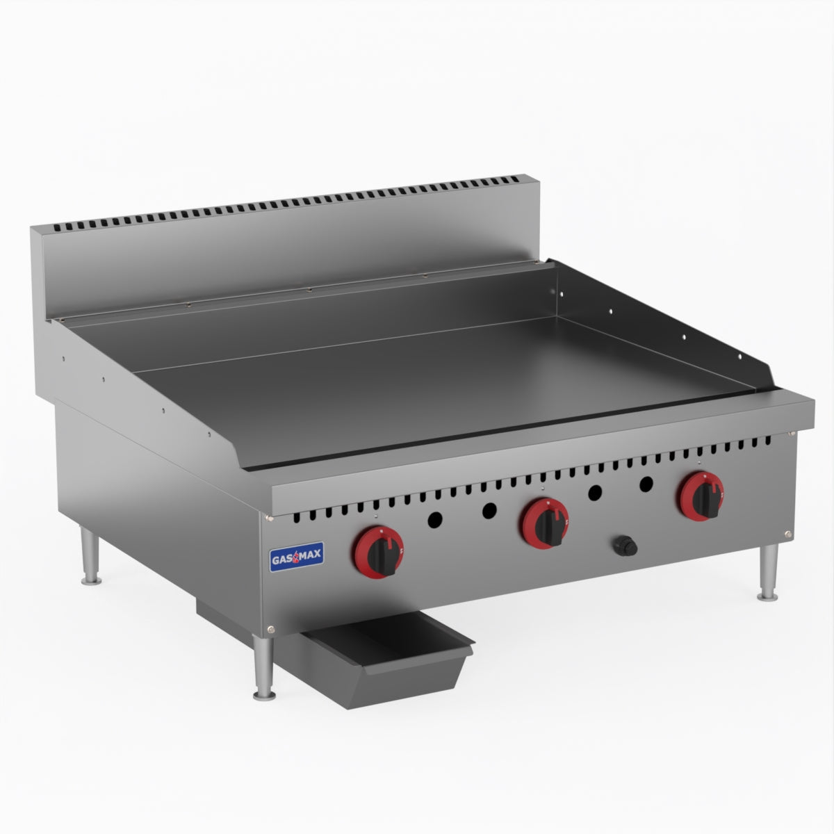 GasMAX Three Burner Lpg Griddle Top - GG-36LPG