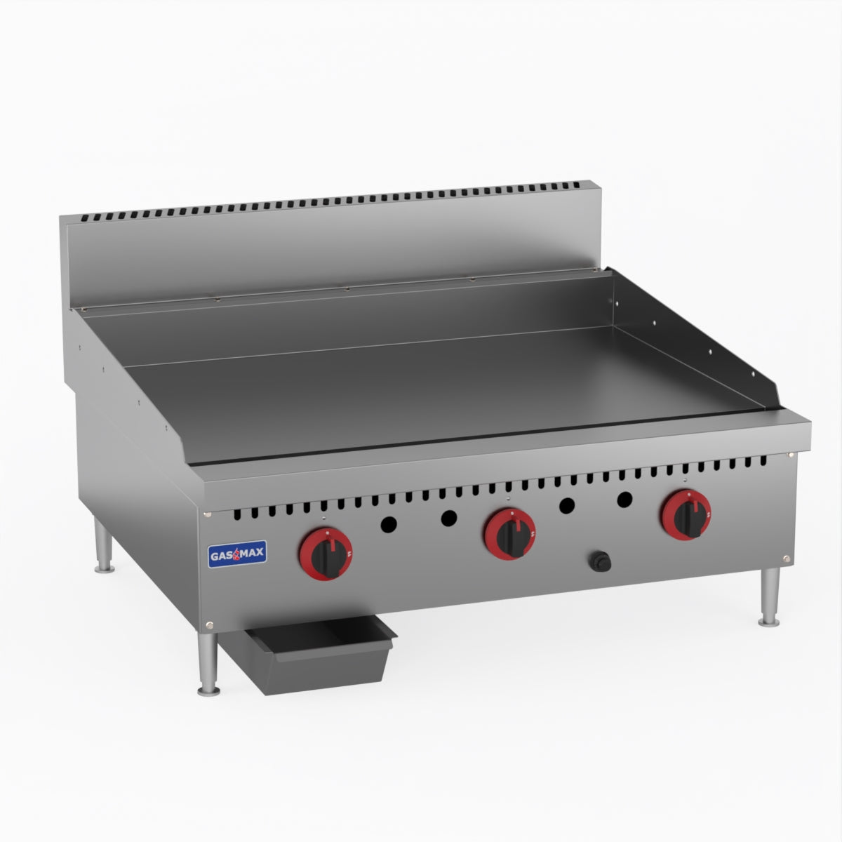 GasMAX Three Burner Lpg Griddle Top - GG-36LPG