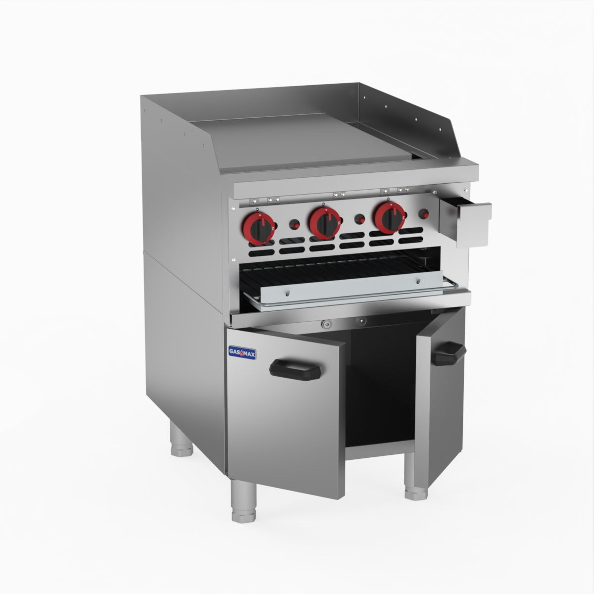 GasMAX Gas Griddle And Toaster With Cabinet GGS-24LPG