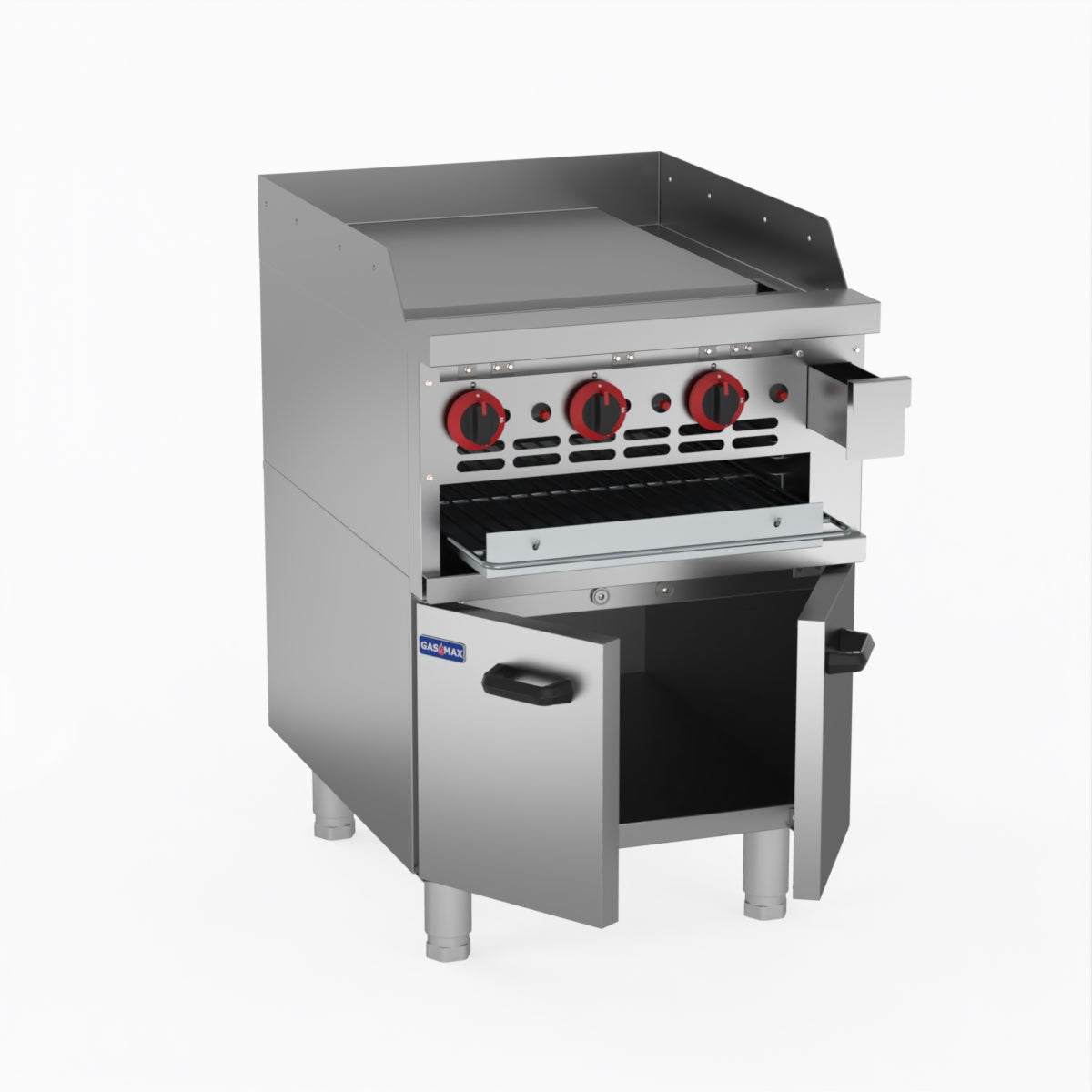 GasMAX Gas Griddle And Toaster With Cabinet GGS-24LPG