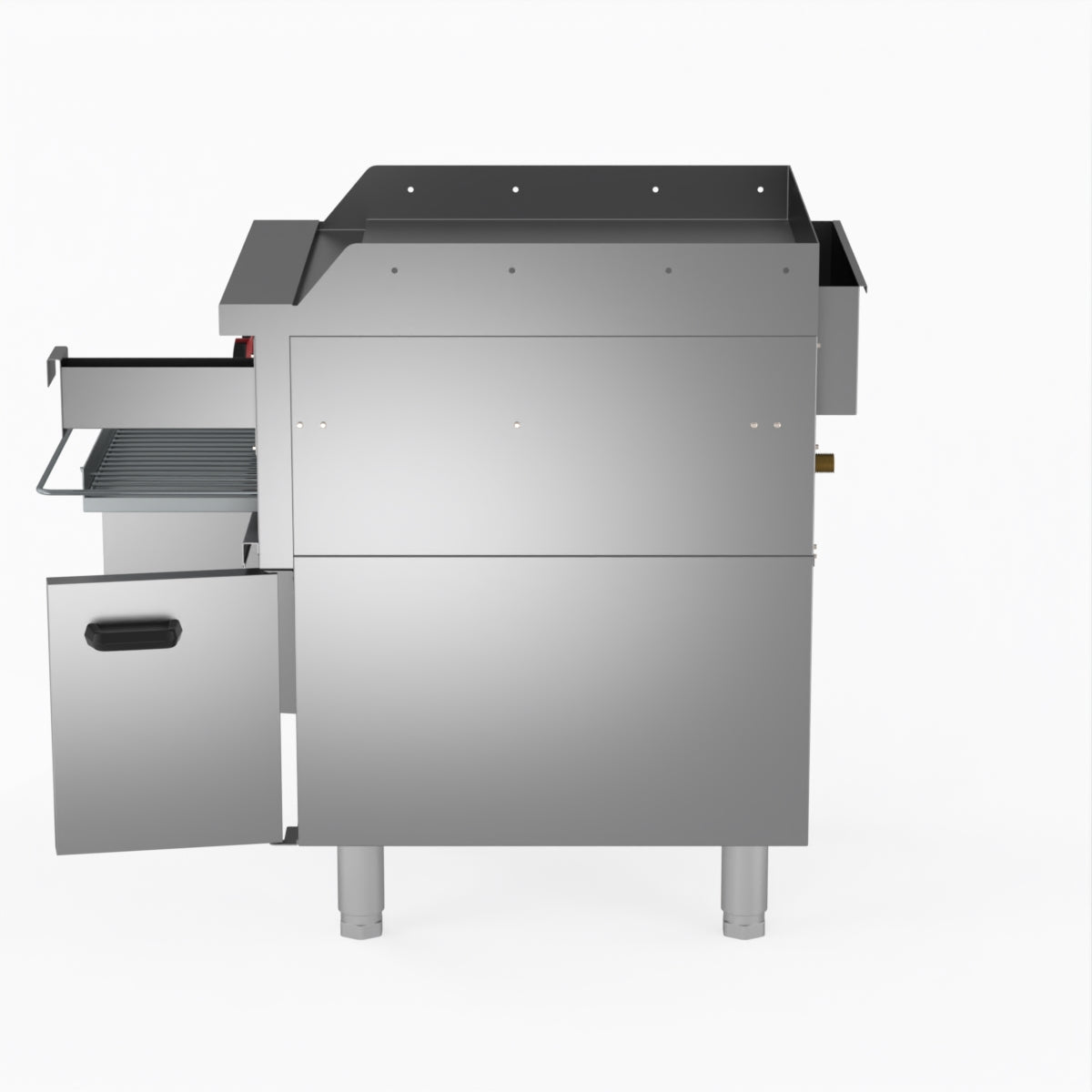 GasMAX Gas Griddle And Toaster With Cabinet GGS-24LPG