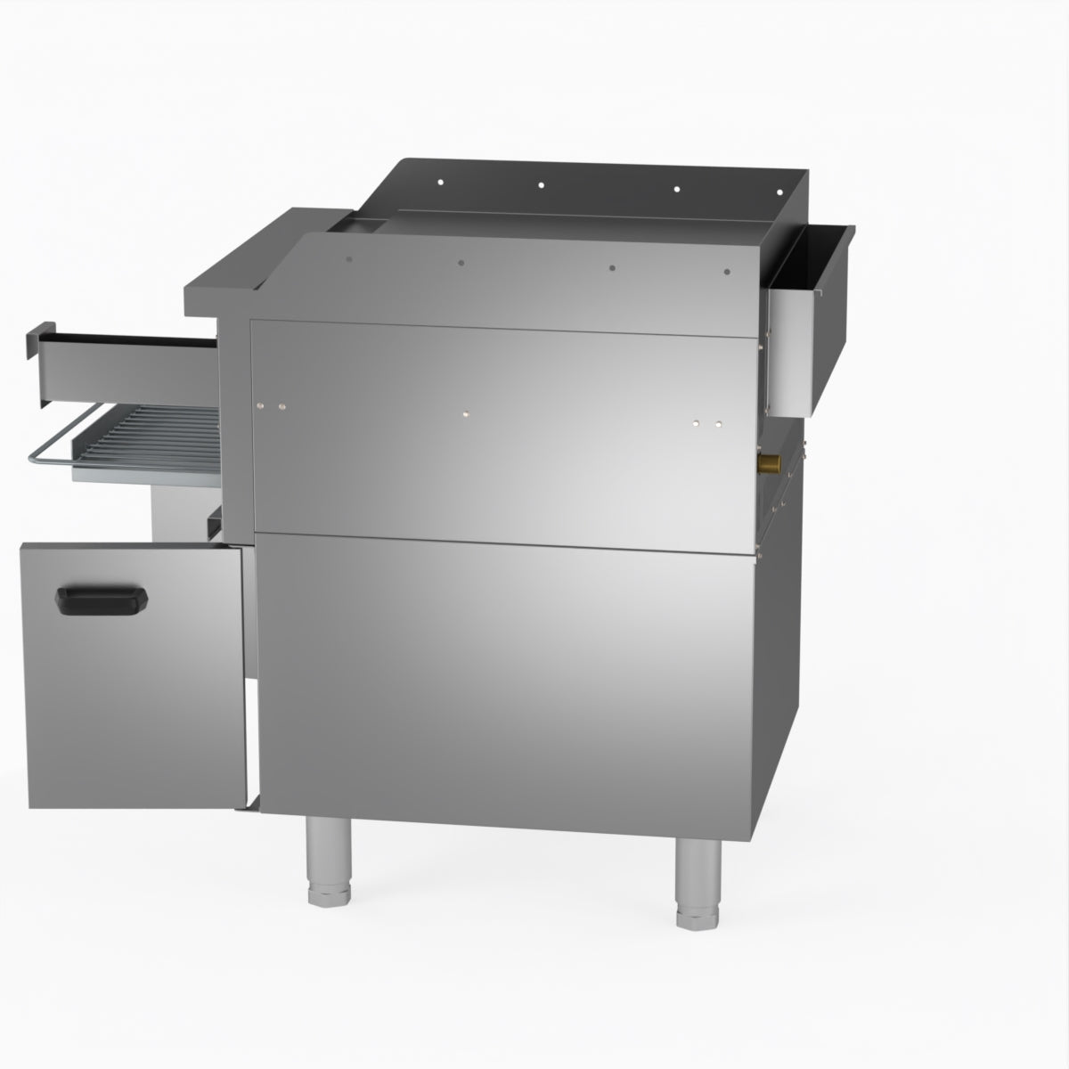 GasMAX Gas Griddle And Toaster With Cabinet GGS-24LPG