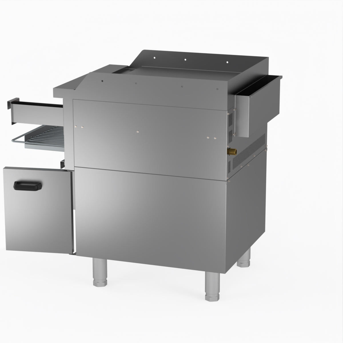 GasMAX Gas Griddle And Toaster With Cabinet GGS-24LPG