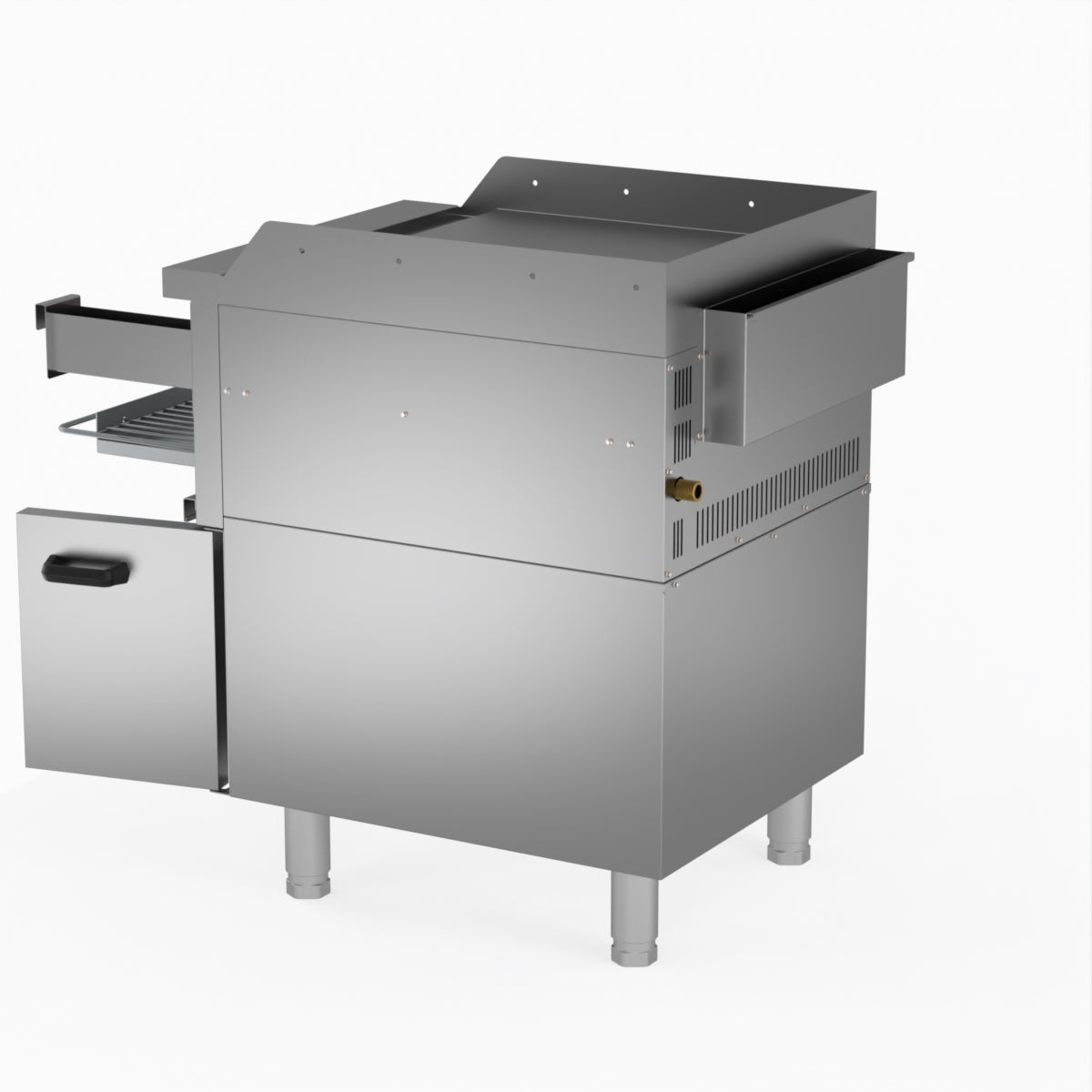 GasMAX Gas Griddle And Toaster With Cabinet GGS-24LPG