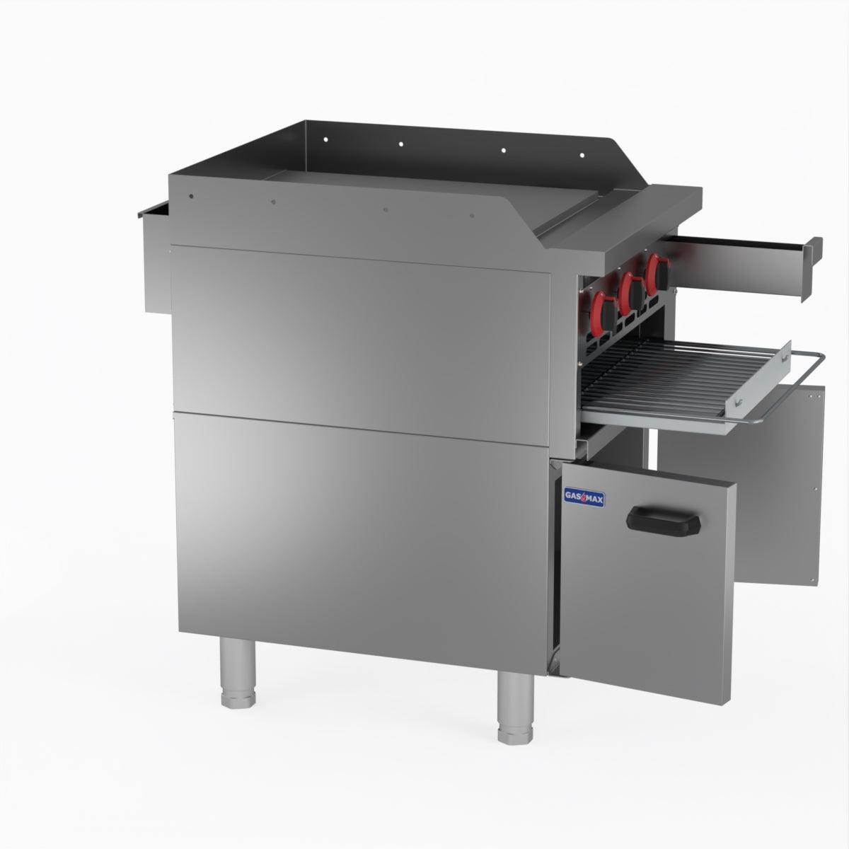 GasMAX Gas Griddle And Toaster With Cabinet - GGS-24