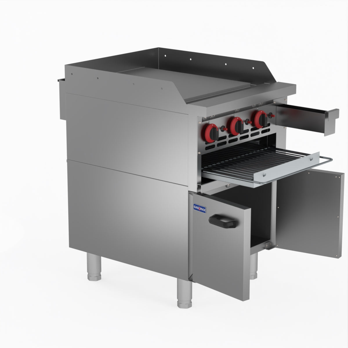 GasMAX Gas Griddle And Toaster With Cabinet - GGS-24