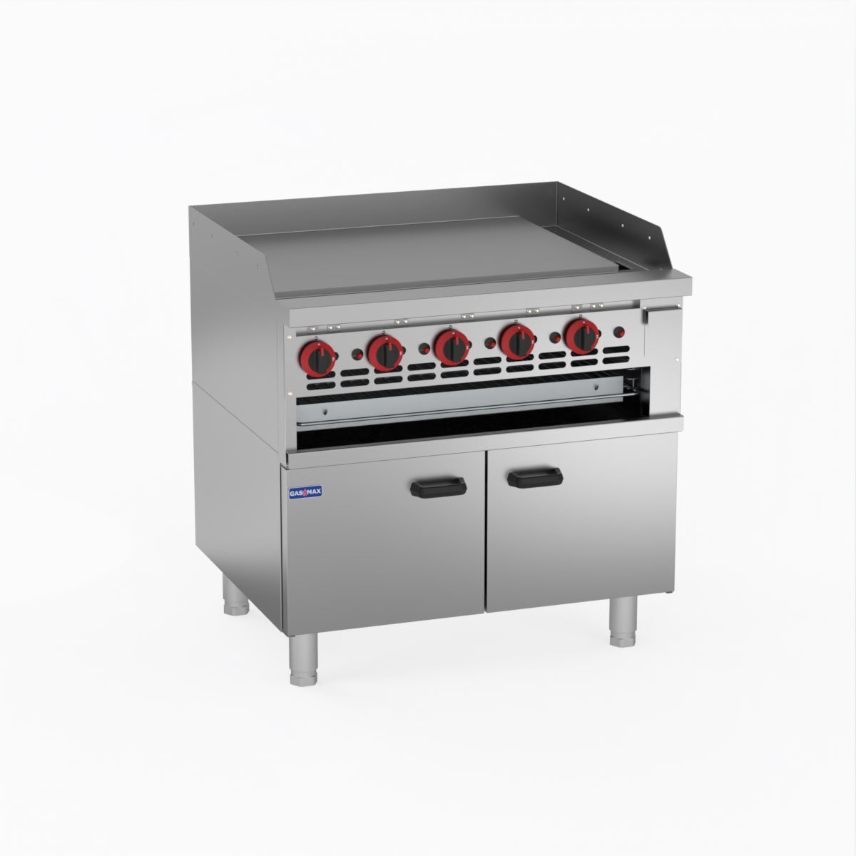 GasMax GGS-36 Griddle & Toaster with Cabinet - Natural Gas/LPG