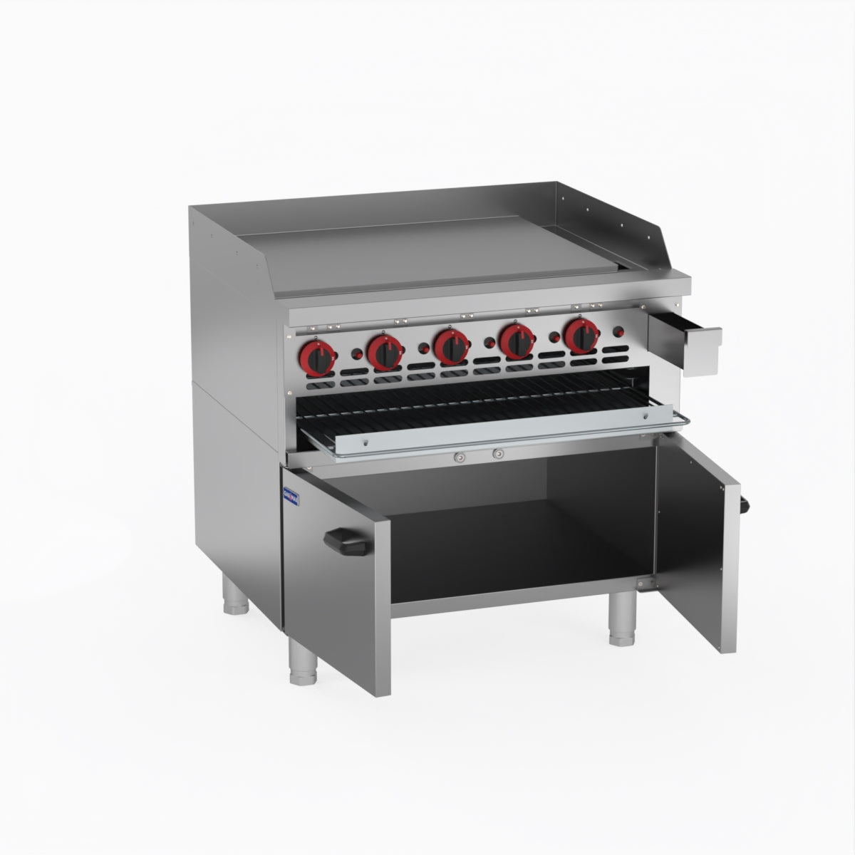 GasMAX Gas Griddle And Toaster With Cabinet GGS-36