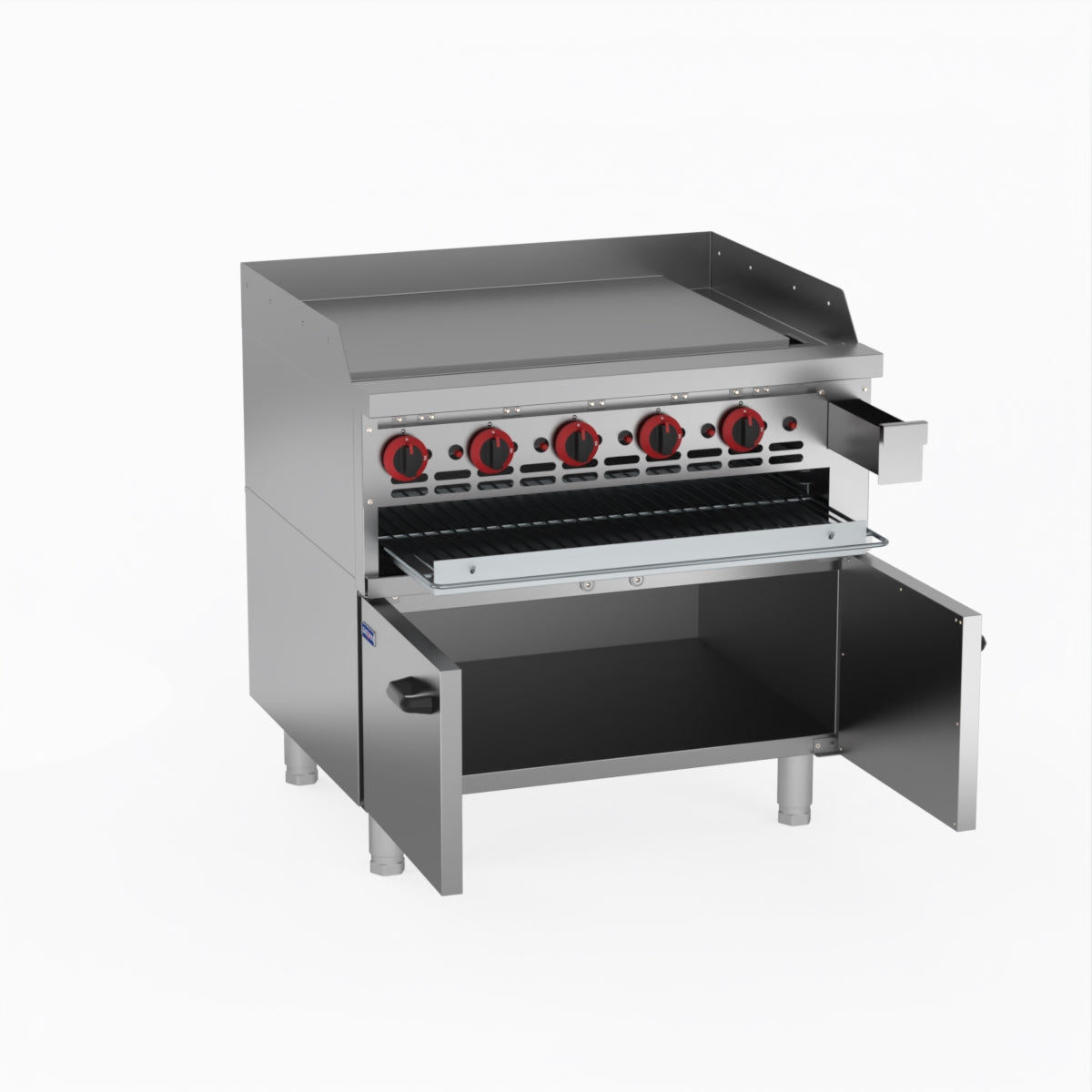 GasMAX Gas Griddle And Toaster With Cabinet GGS-36LPG