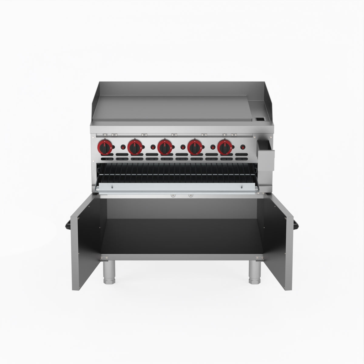 GasMAX Gas Griddle And Toaster With Cabinet GGS-36LPG