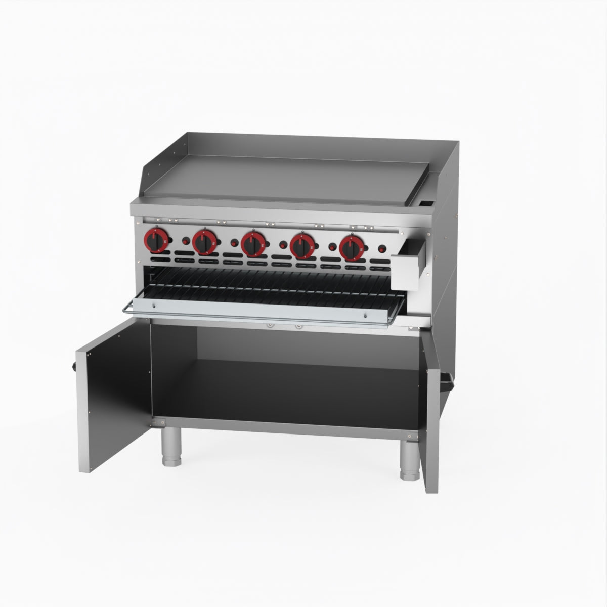 GasMAX Gas Griddle And Toaster With Cabinet GGS-36