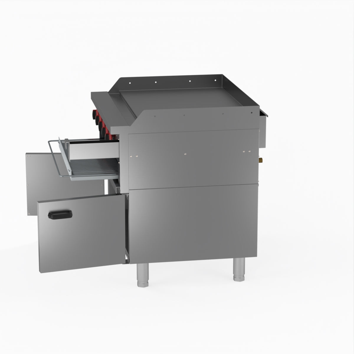 GasMAX Gas Griddle And Toaster With Cabinet GGS-36