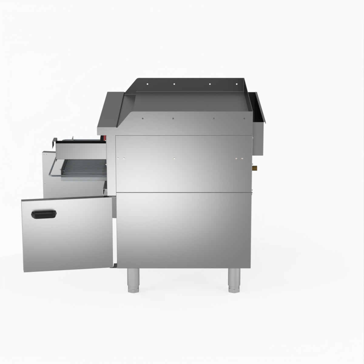 GasMAX Gas Griddle And Toaster With Cabinet GGS-36LPG
