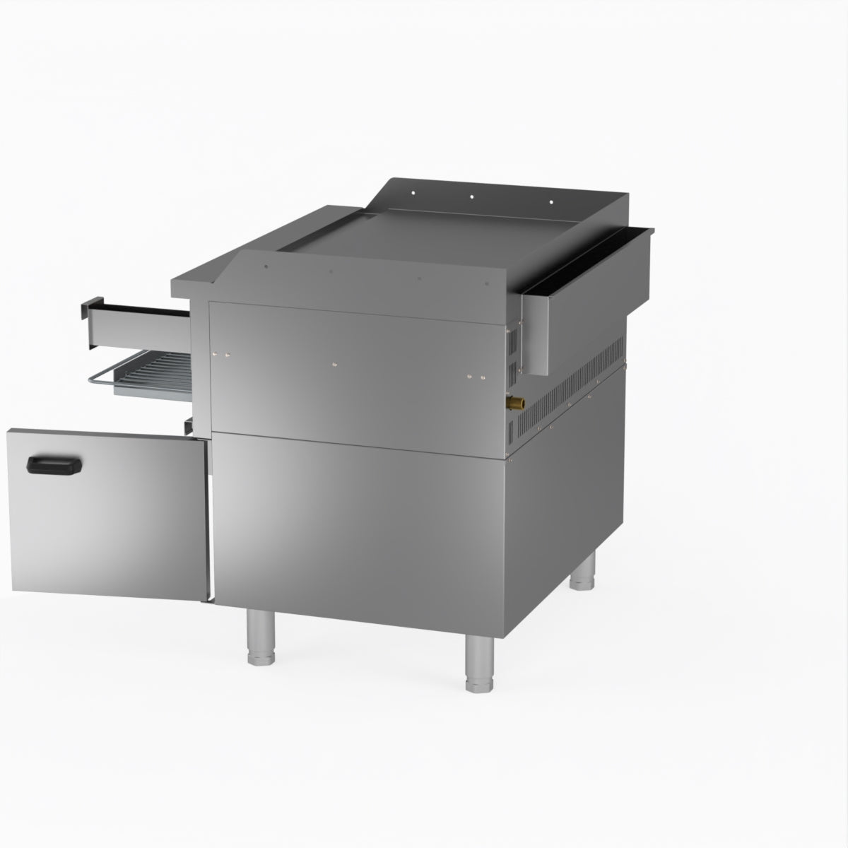 GasMAX Gas Griddle And Toaster With Cabinet GGS-36