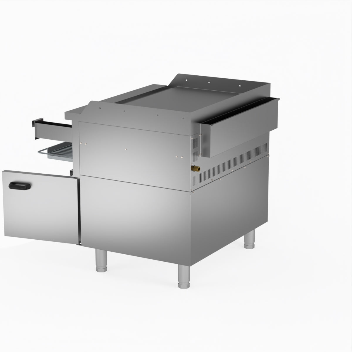 GasMAX Gas Griddle And Toaster With Cabinet GGS-36