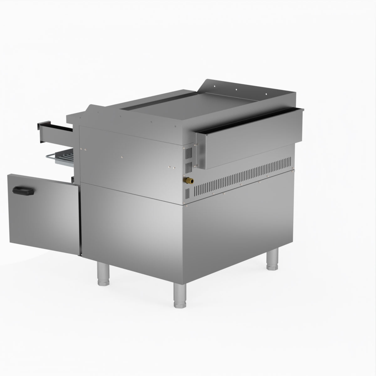 GasMAX Gas Griddle And Toaster With Cabinet GGS-36LPG