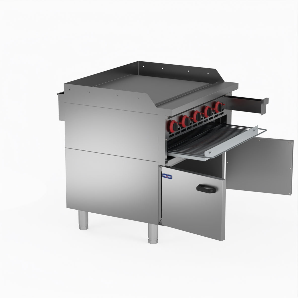 GasMAX Gas Griddle And Toaster With Cabinet GGS-36