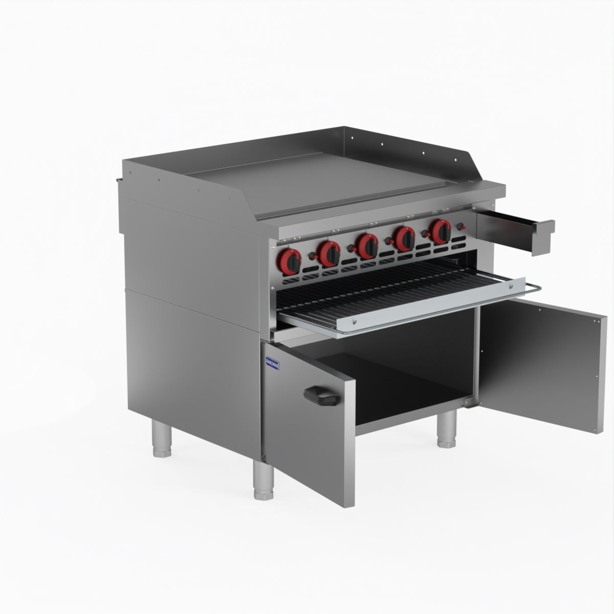 GasMAX Gas Griddle And Toaster With Cabinet GGS-36