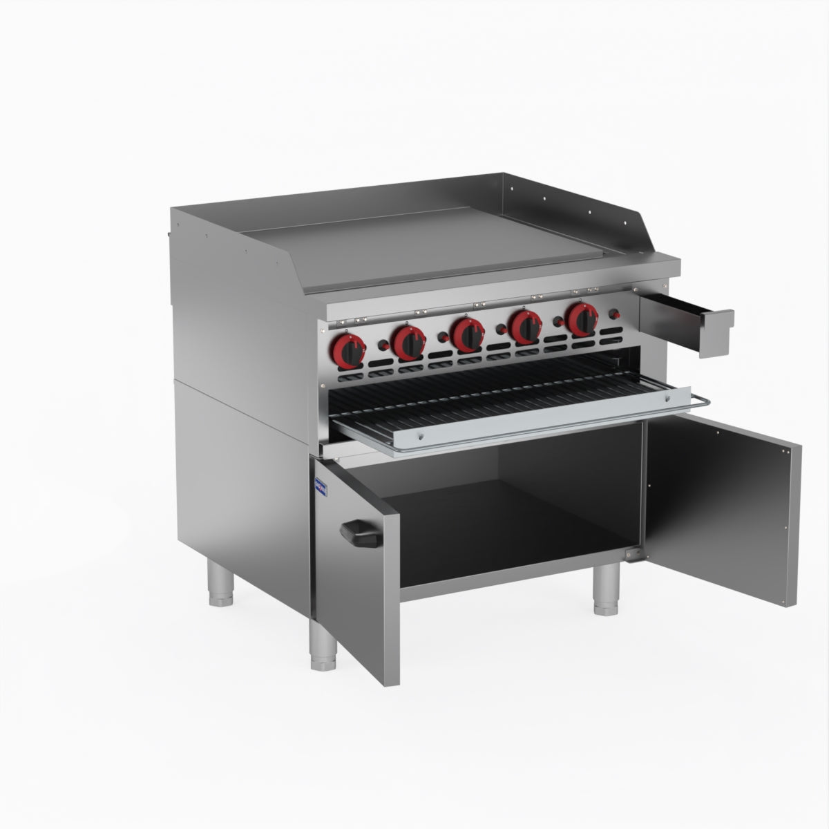 GasMAX Gas Griddle And Toaster With Cabinet GGS-36