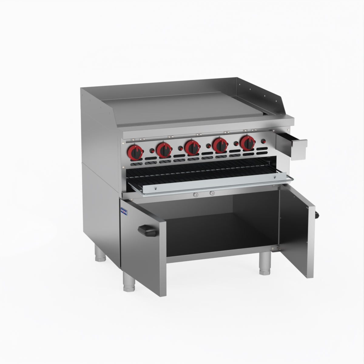 GasMAX Gas Griddle And Toaster With Cabinet GGS-36