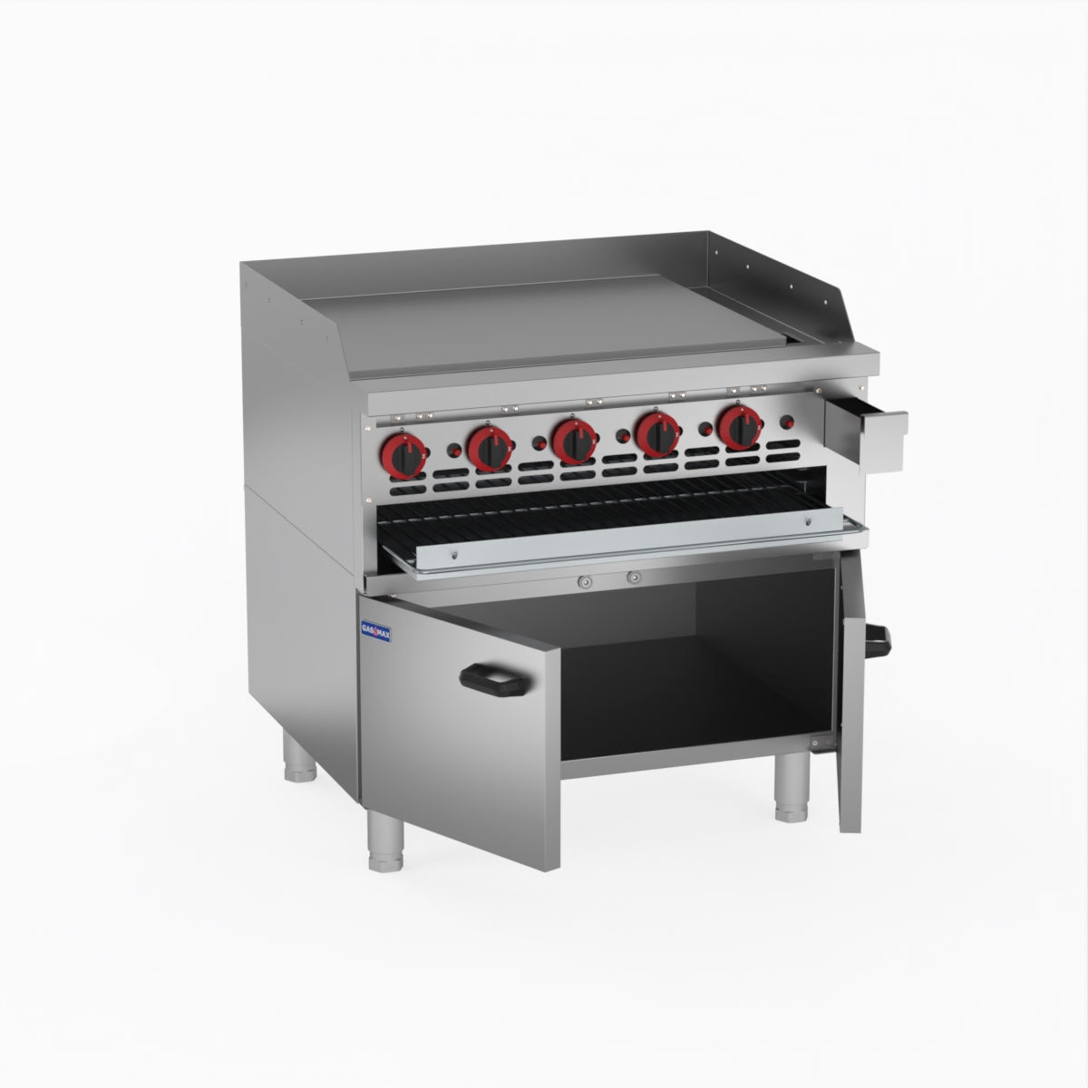 GasMAX Gas Griddle And Toaster With Cabinet GGS-36