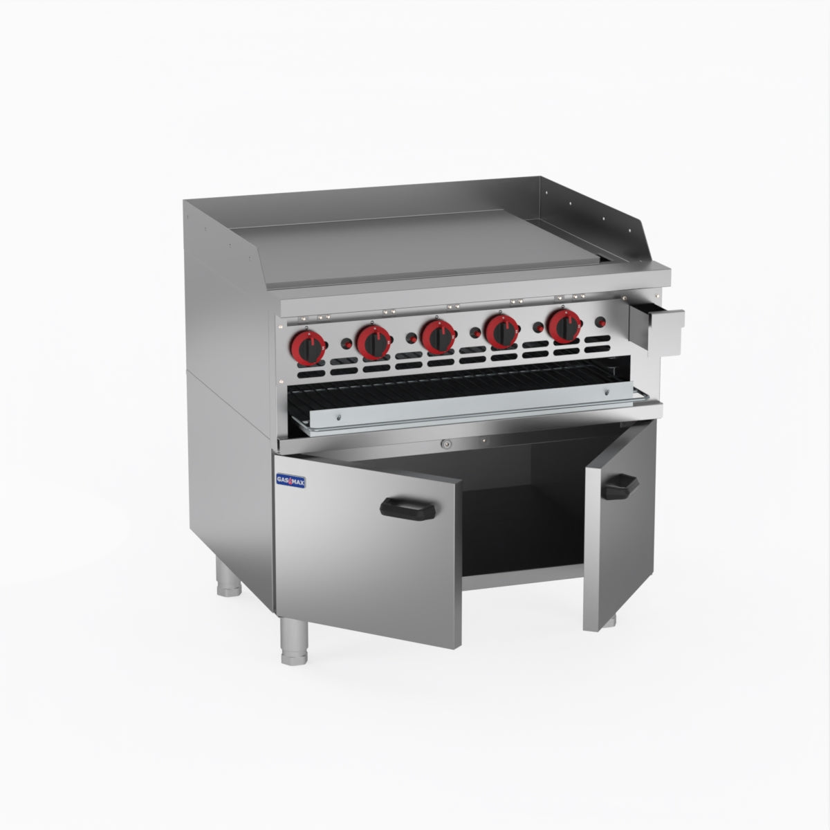 GasMAX Gas Griddle And Toaster With Cabinet GGS-36LPG