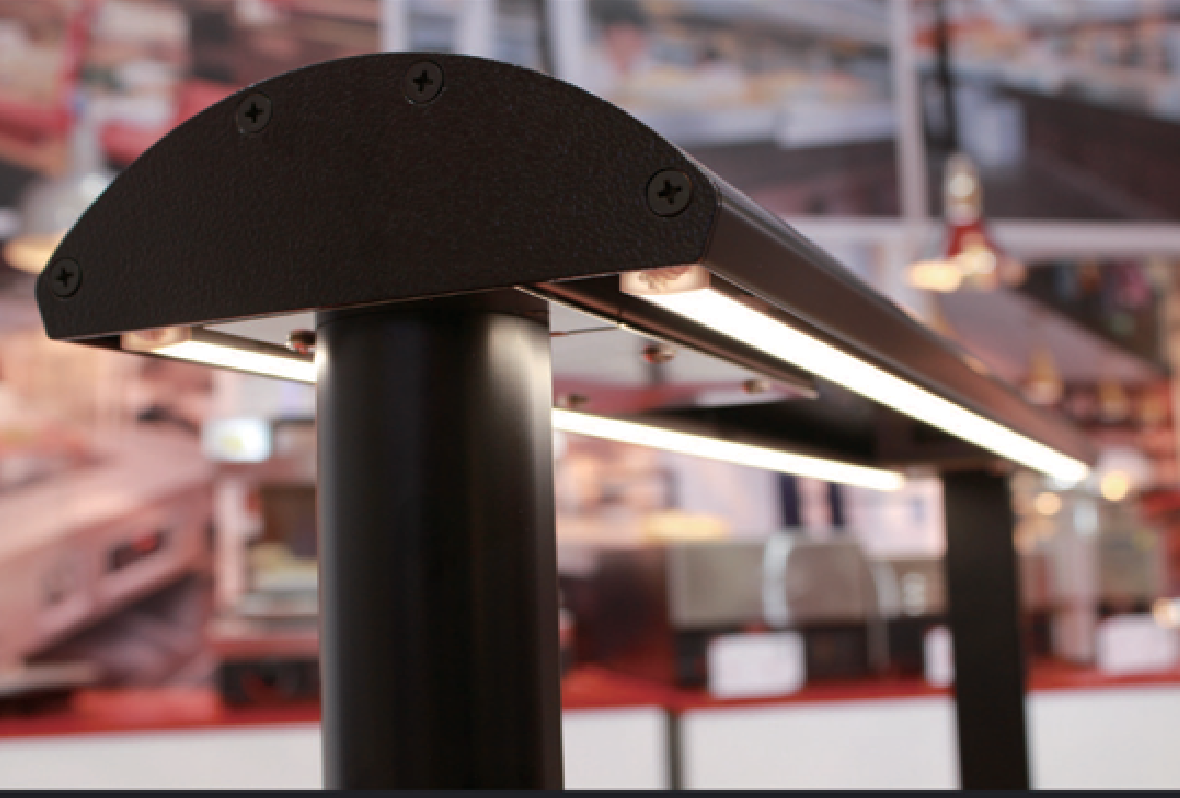 Hatco Glo-Max LED Curved Display Light