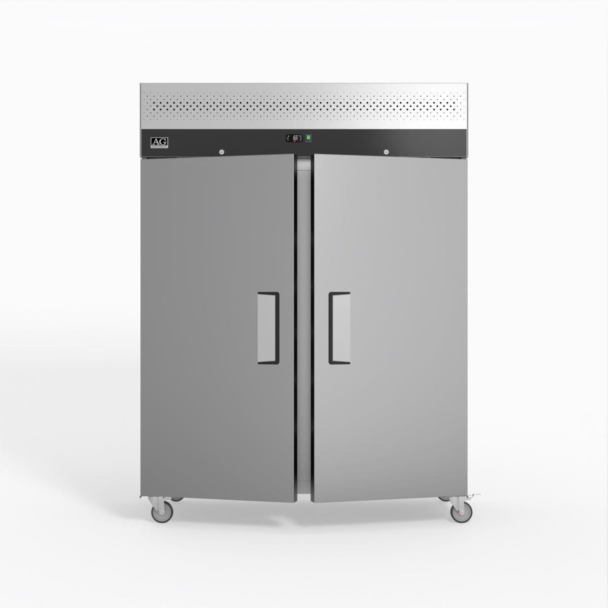 AG 1300 Litre Upright Double Door Stainless Steel Door Fridge GNX1400TN