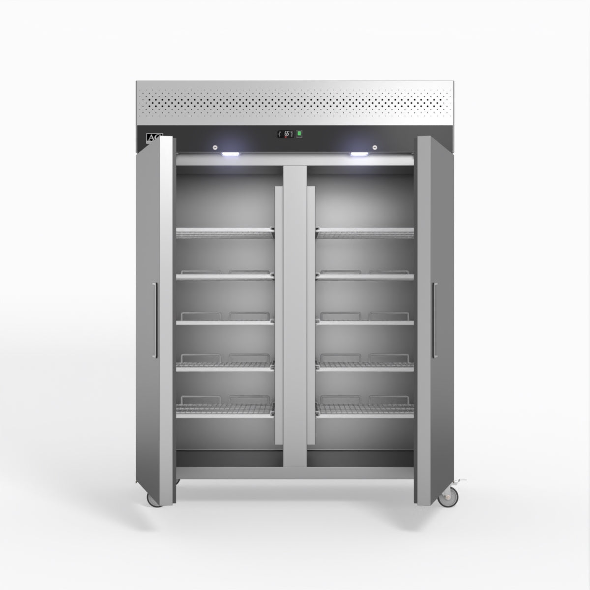 AG 1300 Litre Upright Double Door Stainless Steel Door Fridge GNX1400TN