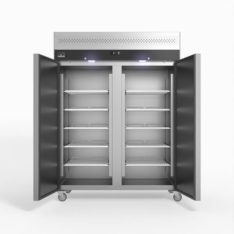 AG 1300 Litre Upright Double Door Stainless Steel Door Fridge GNX1400TN