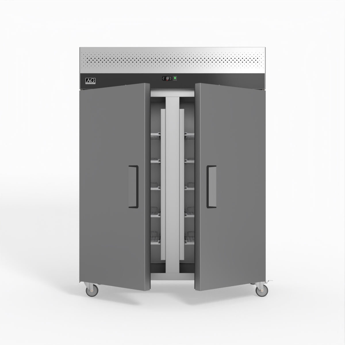 AG 1300 Litre Upright Double Door Stainless Steel Door Fridge GNX1400TN