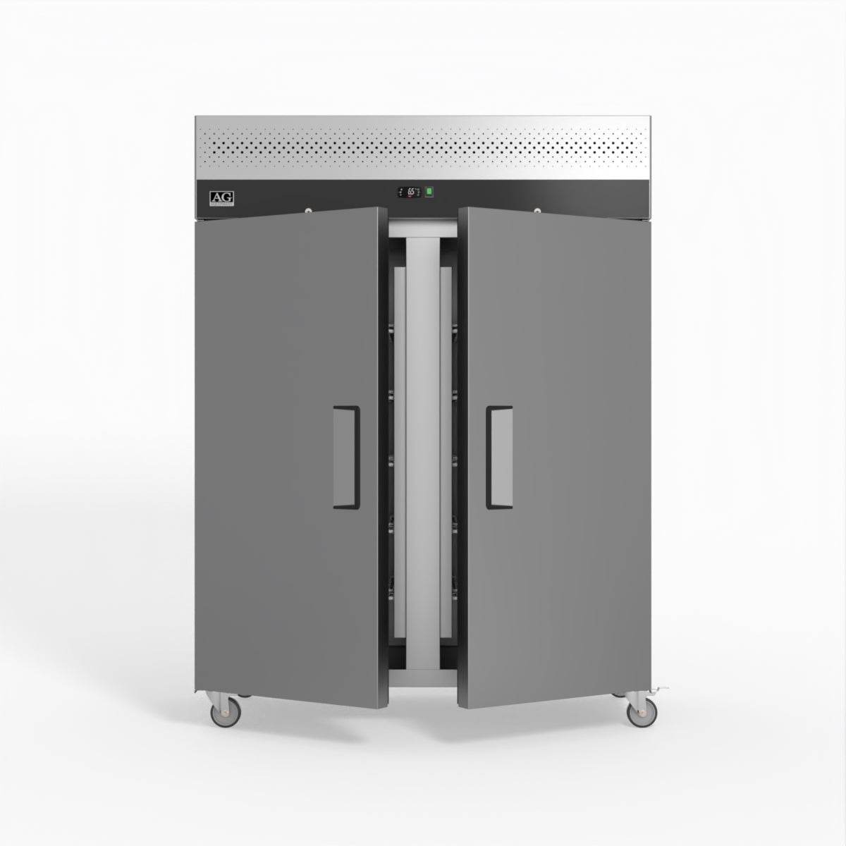AG 1300 Litre Upright Double Door Stainless Steel Door Fridge GNX1400TN