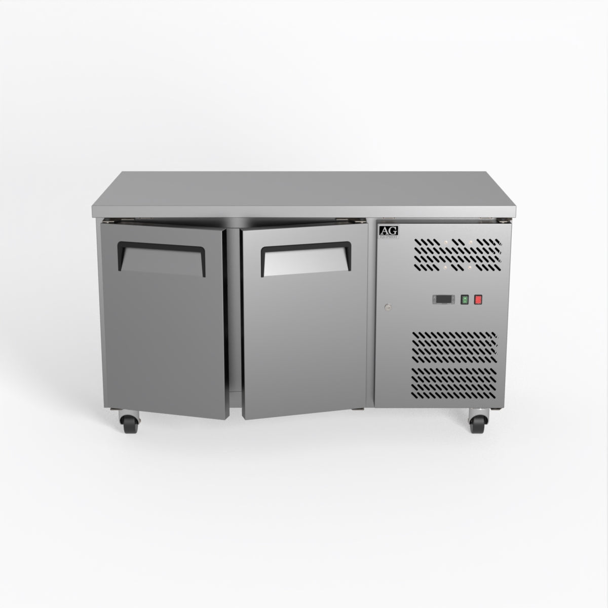 AG Two Door Commercial Worktop / Under Bench Freezer 700mm Depth GNX2100BT