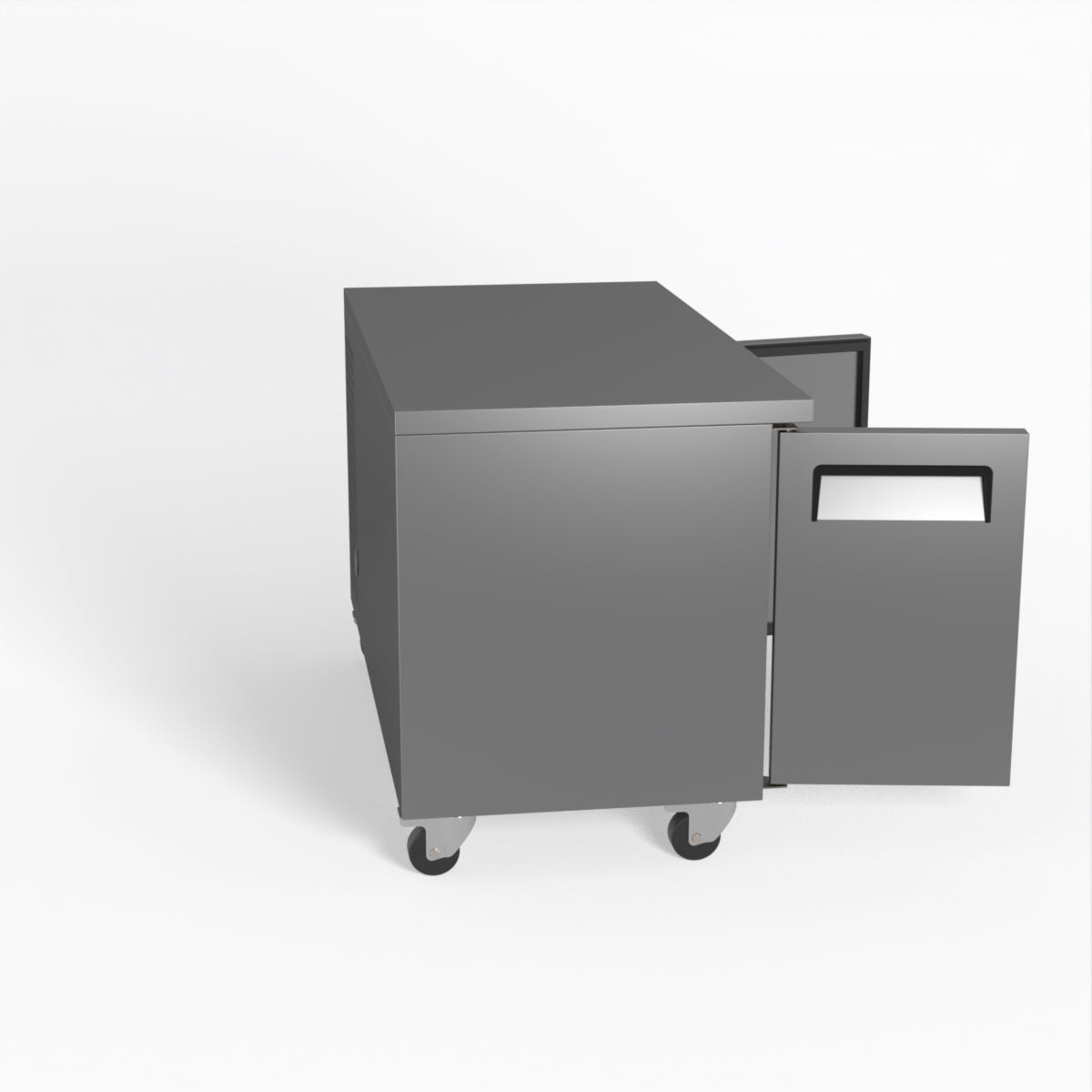 AG Two Door Commercial Worktop / Under Bench Freezer 700mm Depth GNX2100BT