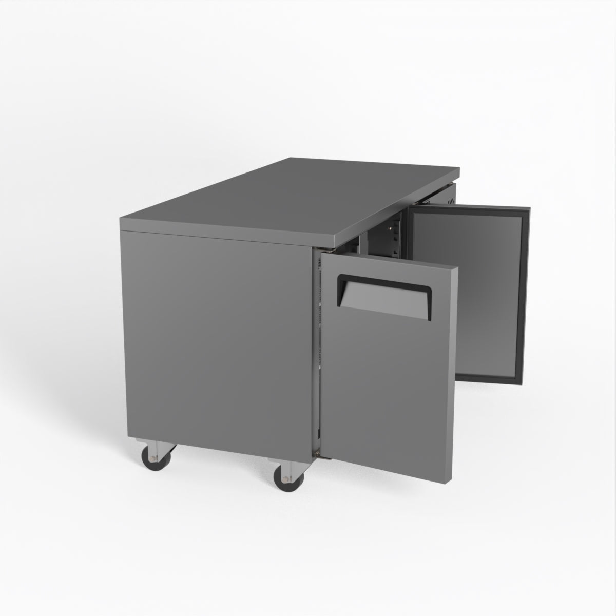 AG Two Door Commercial Worktop / Under Bench Freezer 700mm Depth GNX2100BT