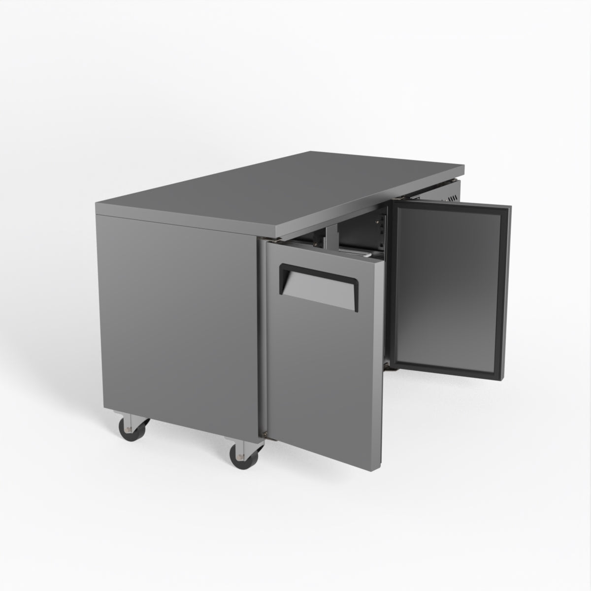 AG Two Door Commercial Worktop / Under Bench Freezer 700mm Depth GNX2100BT
