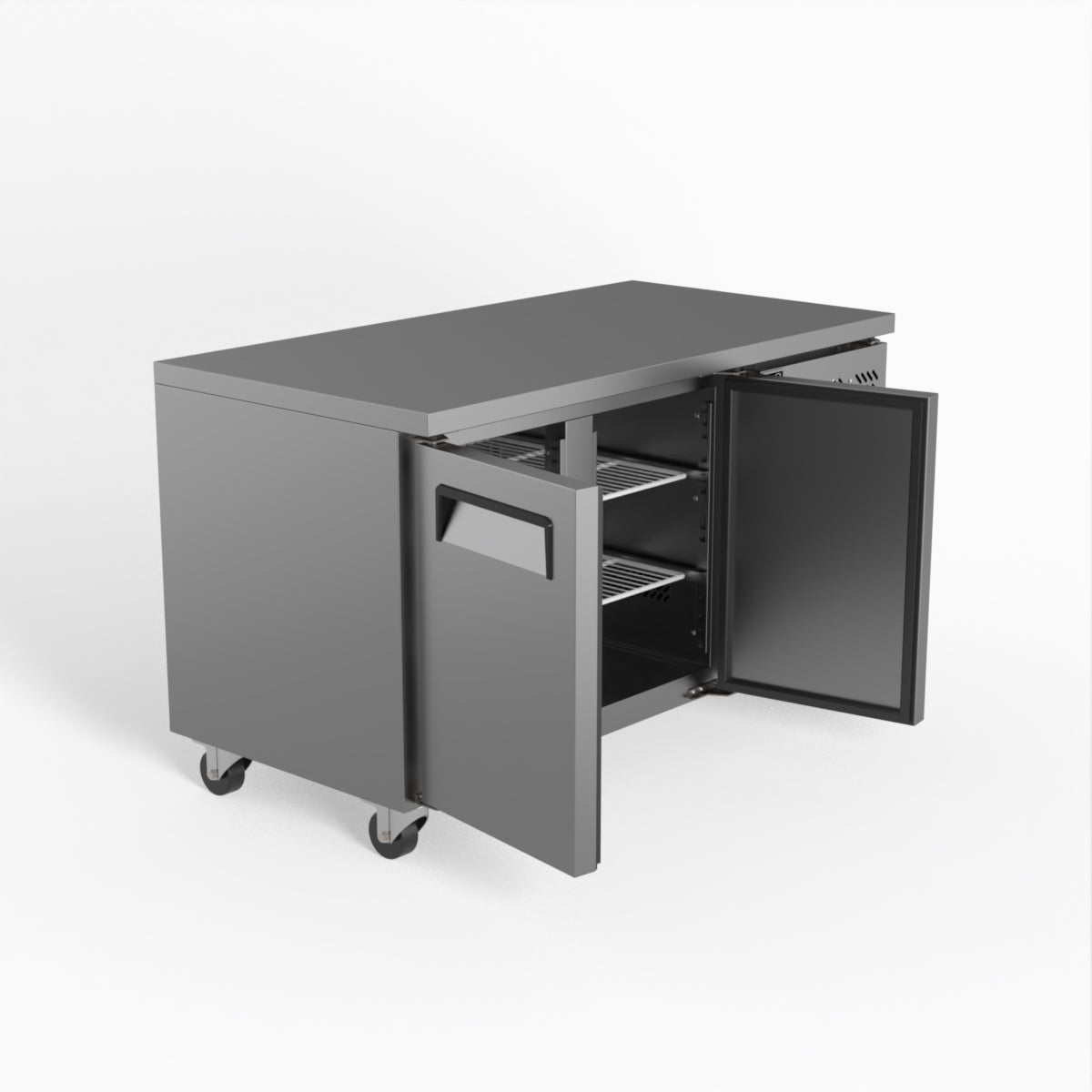 AG Two Door Commercial Worktop / Under Bench Freezer 700mm Depth GNX2100BT