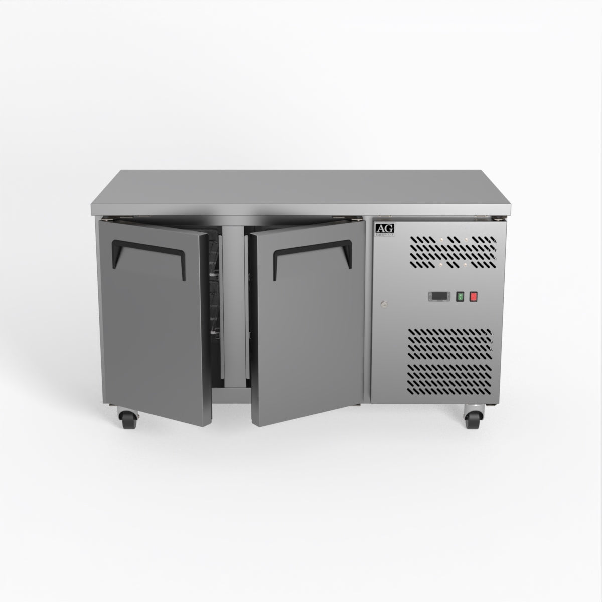 AG Two Door Commercial Worktop / Under Bench Freezer 700mm Depth GNX2100BT