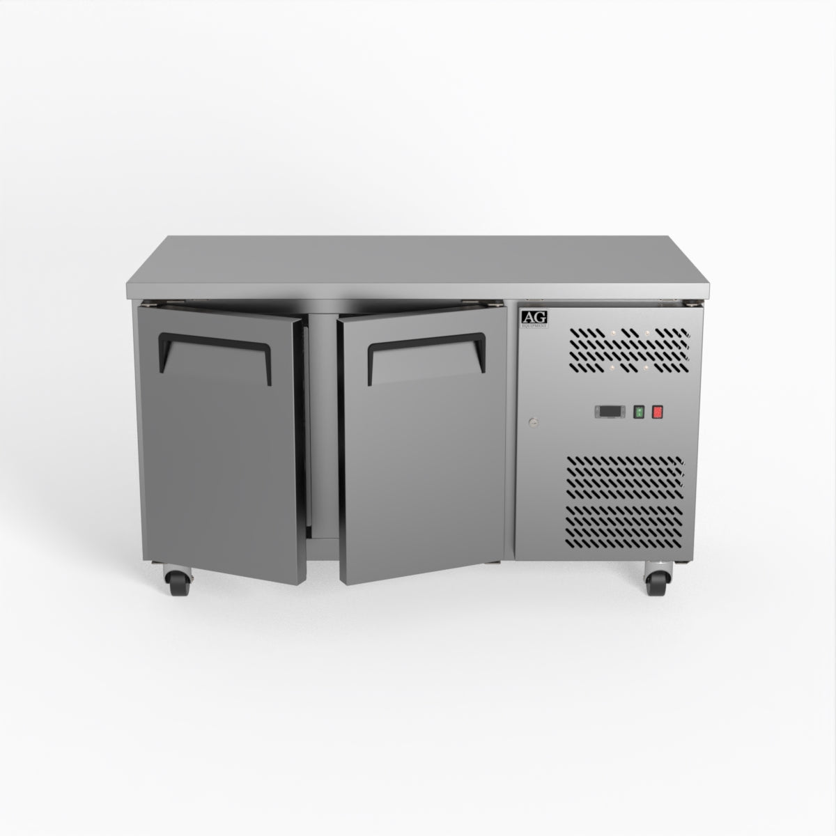 AG Two Door Commercial Worktop / Under Bench Freezer 700mm Depth GNX2100BT
