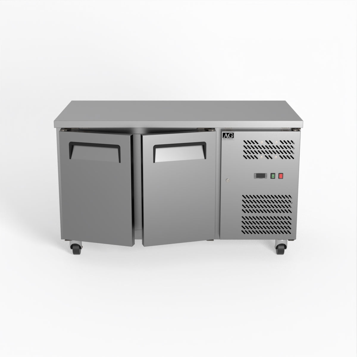 AG Two Door Commercial Worktop / Under Bench Freezer 700mm Depth GNX2100BT