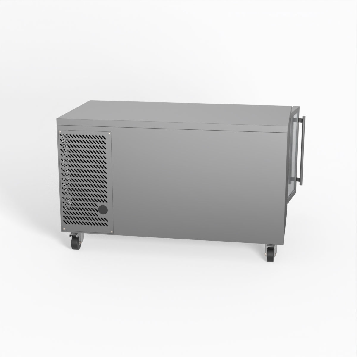 AG Two Door Commercial Glass Door Worktop / Under Bench Display Fridge 700mm Depth GNX2100TNG