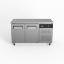 AG Two Door Commercial Worktop / Under Bench Fridge 700mm Depth GNX2100TN