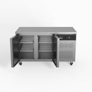 AG Two Door Commercial Worktop / Under Bench Fridge 700mm Depth GNX2100TN