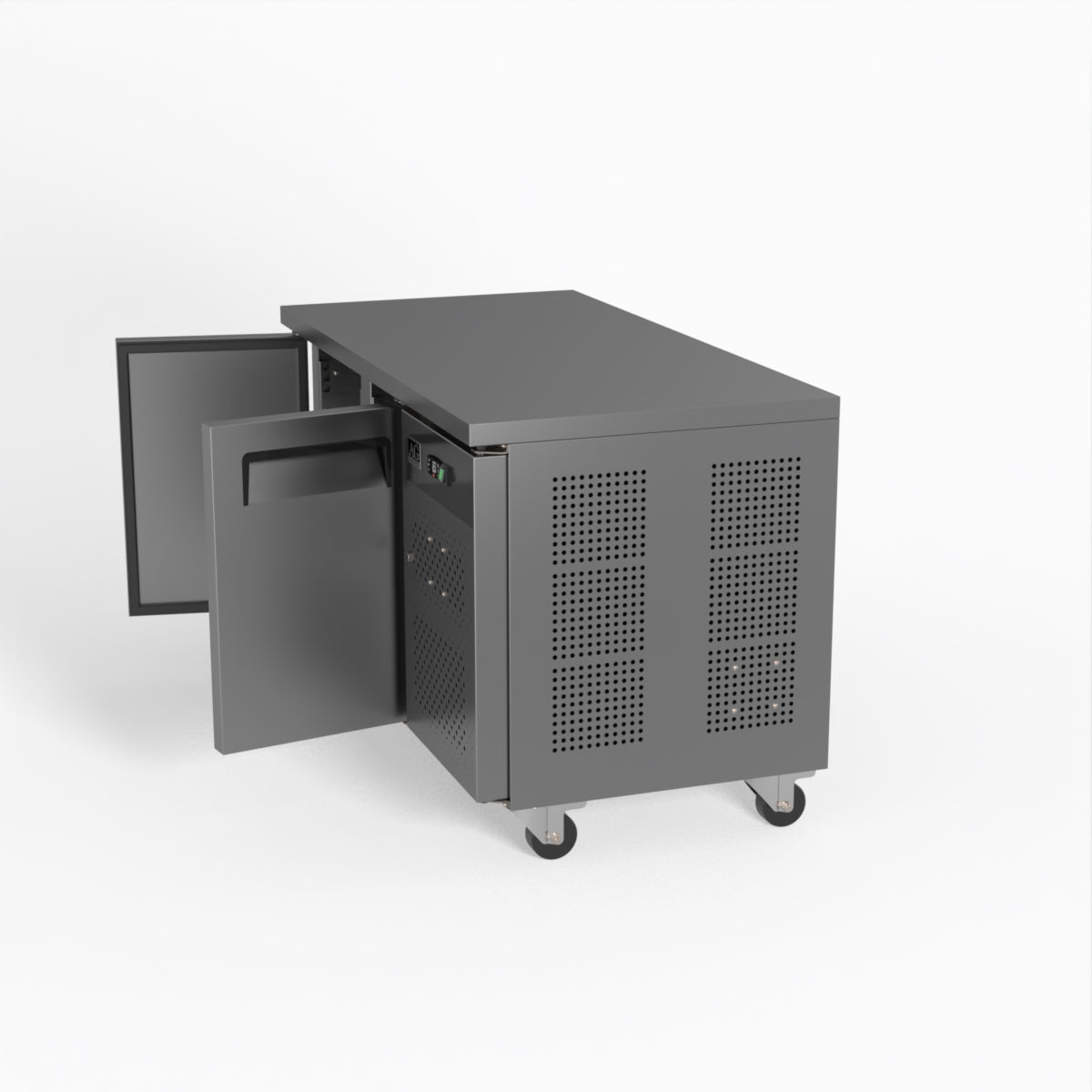 AG Two Door Commercial Worktop / Under Bench Fridge 700mm Depth GNX2100TN