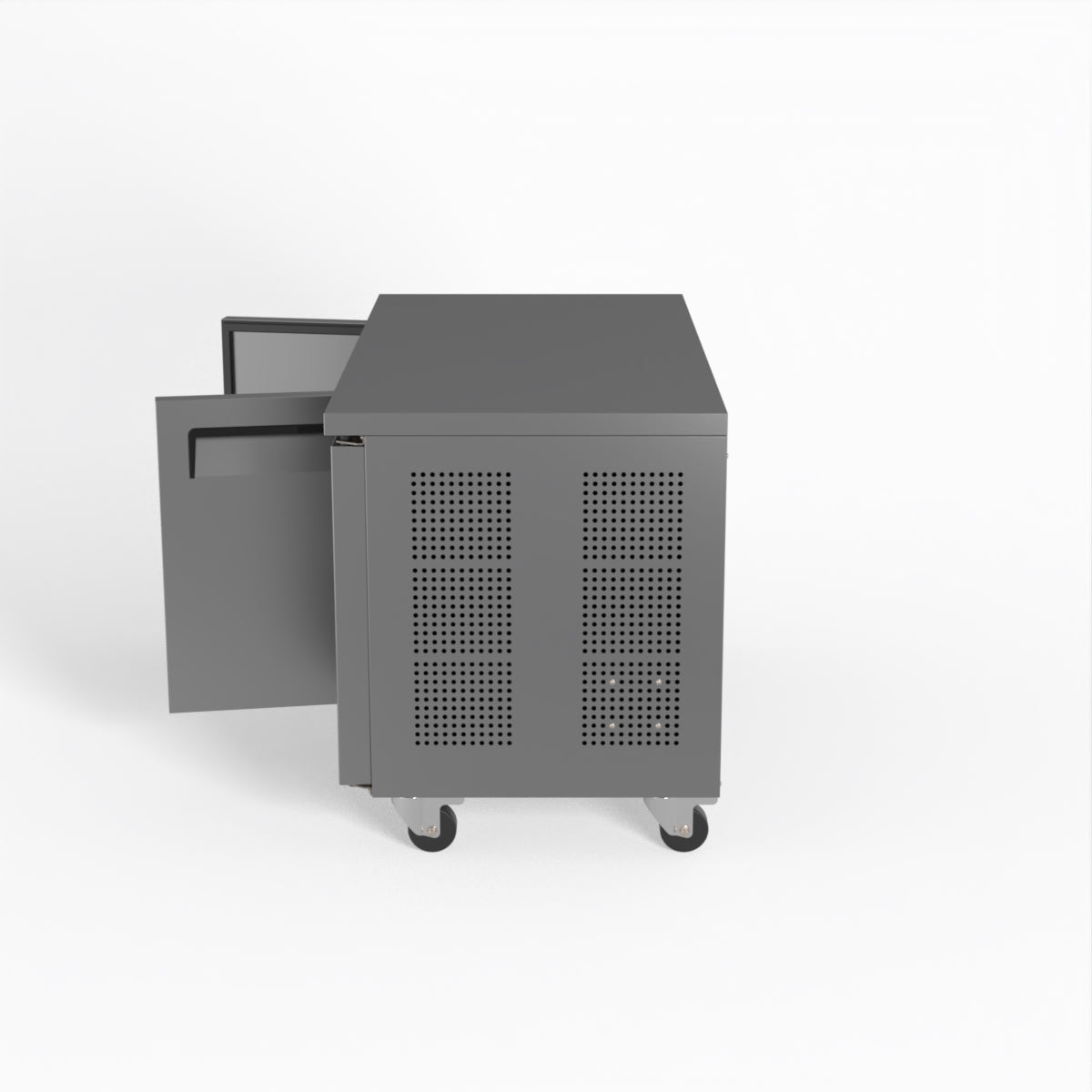 AG Two Door Commercial Worktop / Under Bench Fridge 700mm Depth GNX2100TN