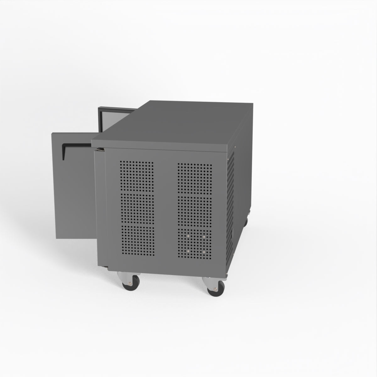 AG Two Door Commercial Worktop / Under Bench Fridge 700mm Depth GNX2100TN