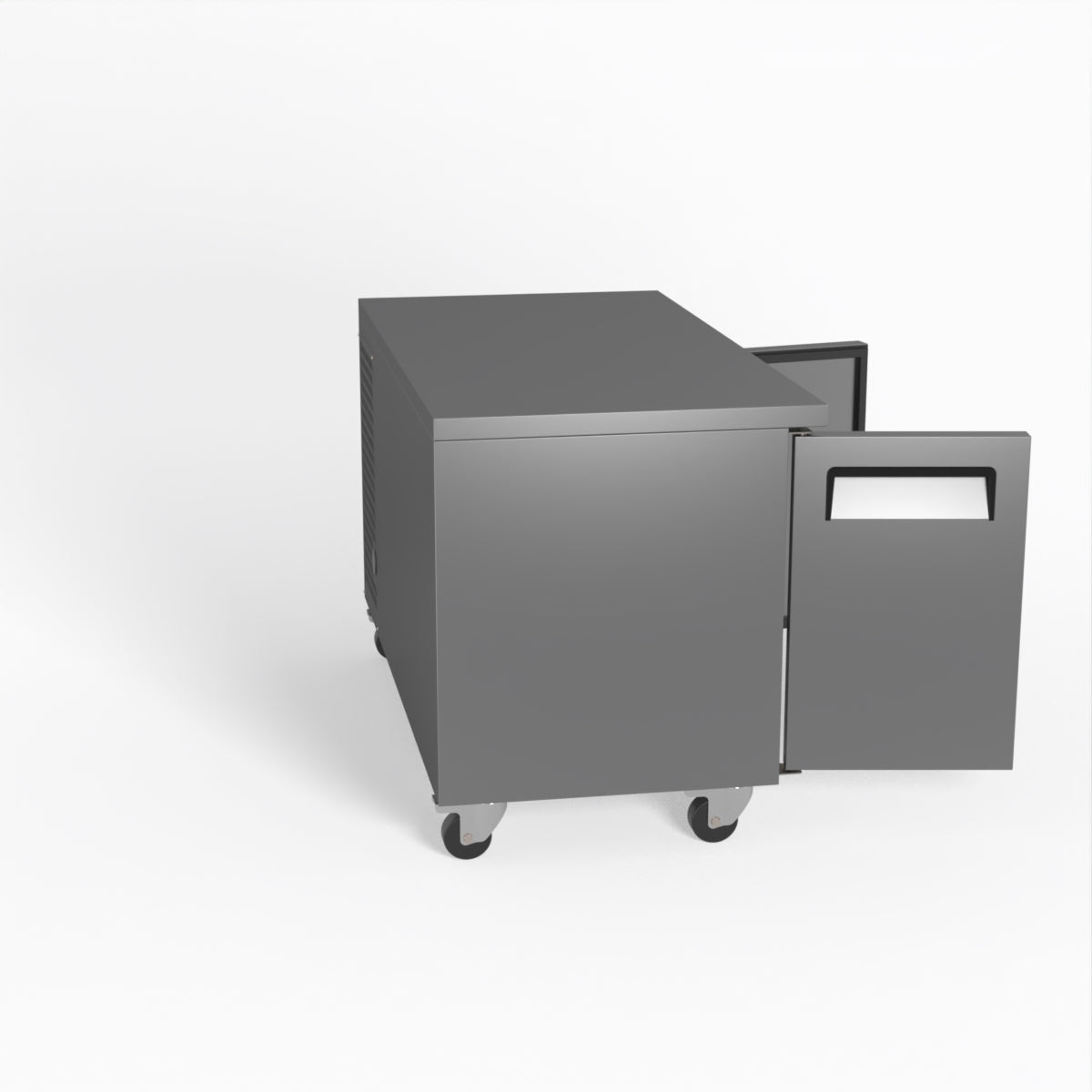 AG Two Door Commercial Worktop / Under Bench Fridge 700mm Depth GNX2100TN