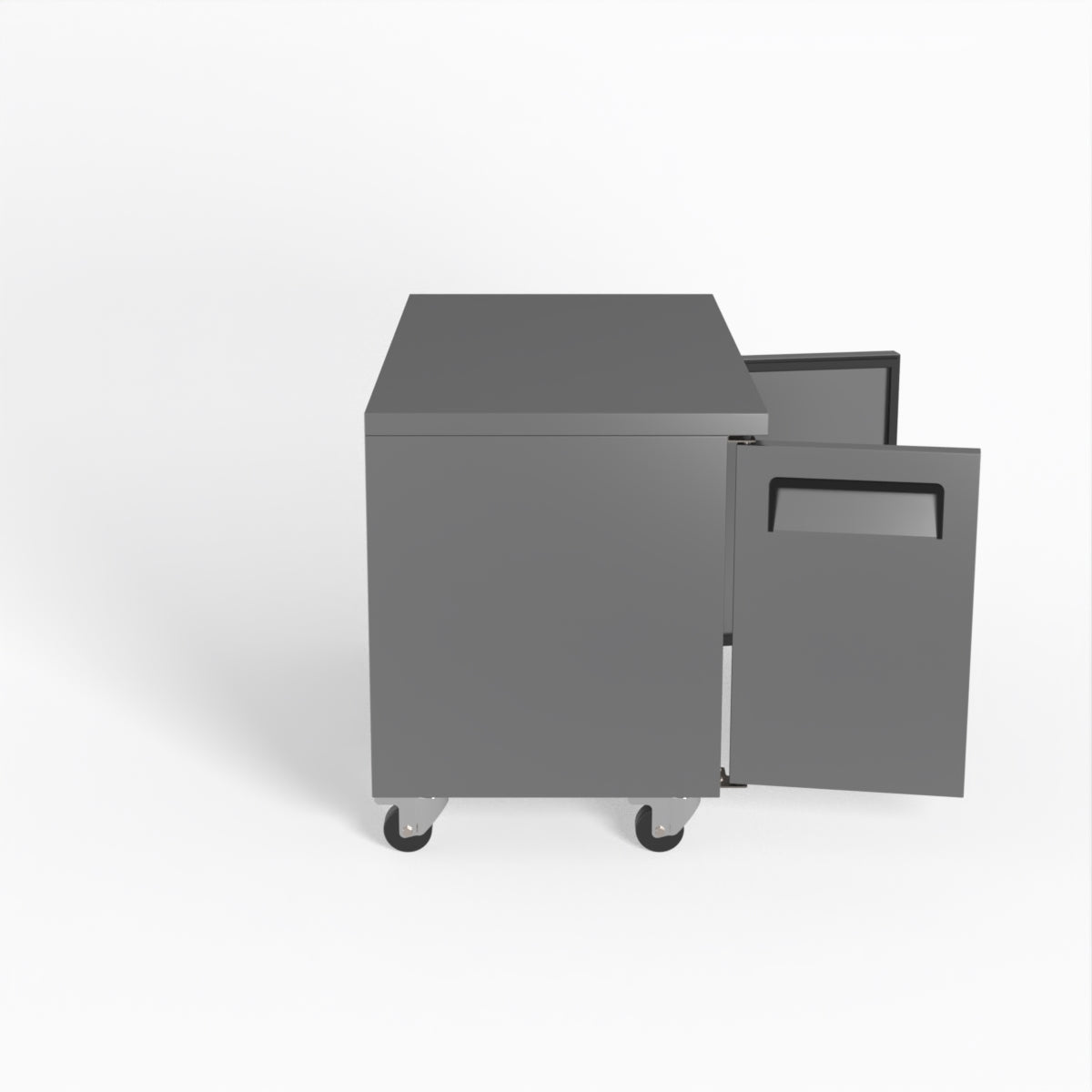 AG Two Door Commercial Worktop / Under Bench Fridge 700mm Depth GNX2100TN